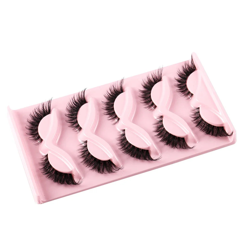 Cat Eye Lashes Cat Eye Faux Lashes Set Lightweight & Lifted
